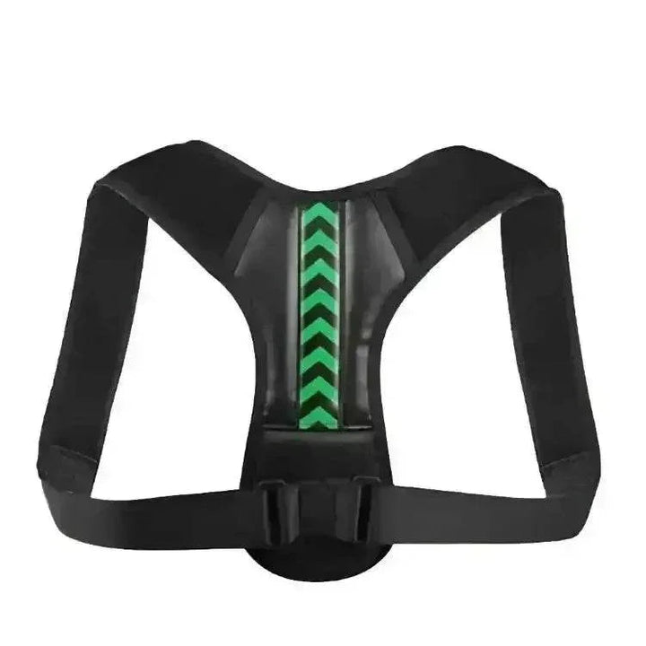 Black and Green Shoulder Posture Corrector Belt - GiFTiFY