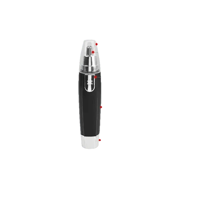 Black and Silver Nose Hair Trimmer Electric Ear Neck Trimmer - GiFTiFY