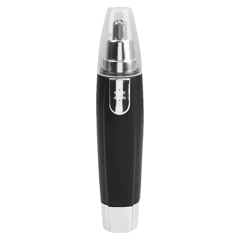 Black and Silver Nose Hair Trimmer Electric Ear Neck Trimmer - GiFTiFY