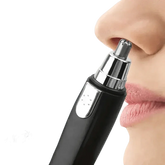 Black and Silver Nose Hair Trimmer Electric Ear Neck Trimmer - GiFTiFY