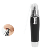 Black and Silver Nose Hair Trimmer Electric Ear Neck Trimmer - GiFTiFY