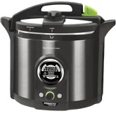 Black and Silver Electric Pressure Canner - GiFTiFY