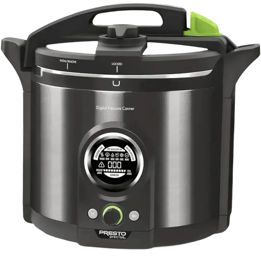 Black and Silver Electric Pressure Canner - GiFTiFY