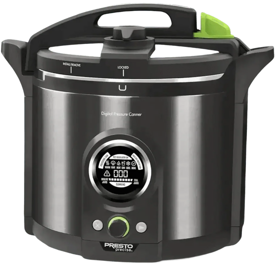 Black and Silver Electric Pressure Canner - GiFTiFY