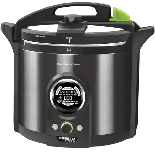 Black and Silver Electric Pressure Canner - GiFTiFY