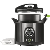 Black and Silver Electric Pressure Canner - GiFTiFY