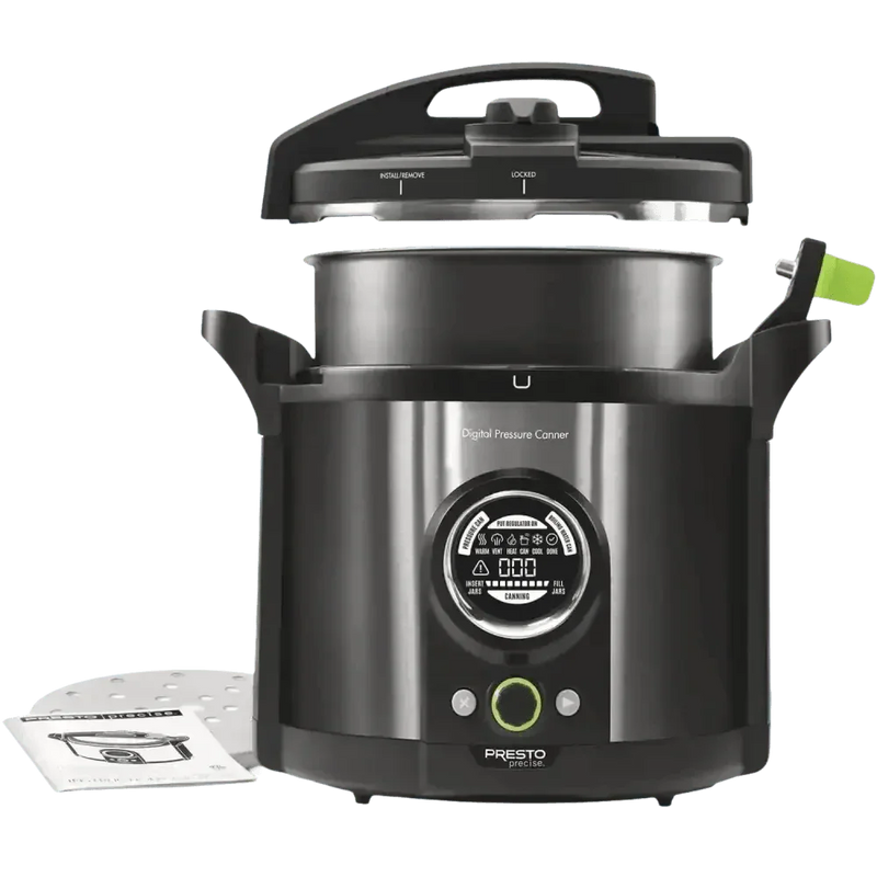 Black and Silver Electric Pressure Canner Electric Pressure Cooker by Shop1103135211 Store