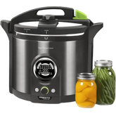 Black and Silver Electric Pressure Canner - GiFTiFY