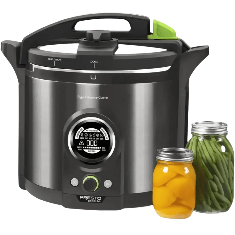 Black and Silver Electric Pressure Canner Electric Pressure Cooker by Shop1103135211 Store