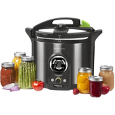 Black and Silver Electric Pressure Canner - GiFTiFY