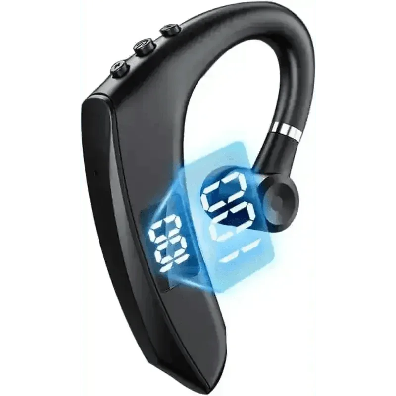 Black Bluetooth Earpiece In-Ear Long Battery Life Bluetooth Wireless Headset - GiFTiFY