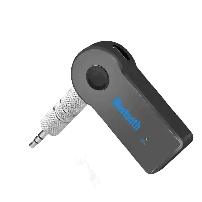 Black Bluetooth Receiver Aux A2DP Headphone Adapter - GiFTiFY