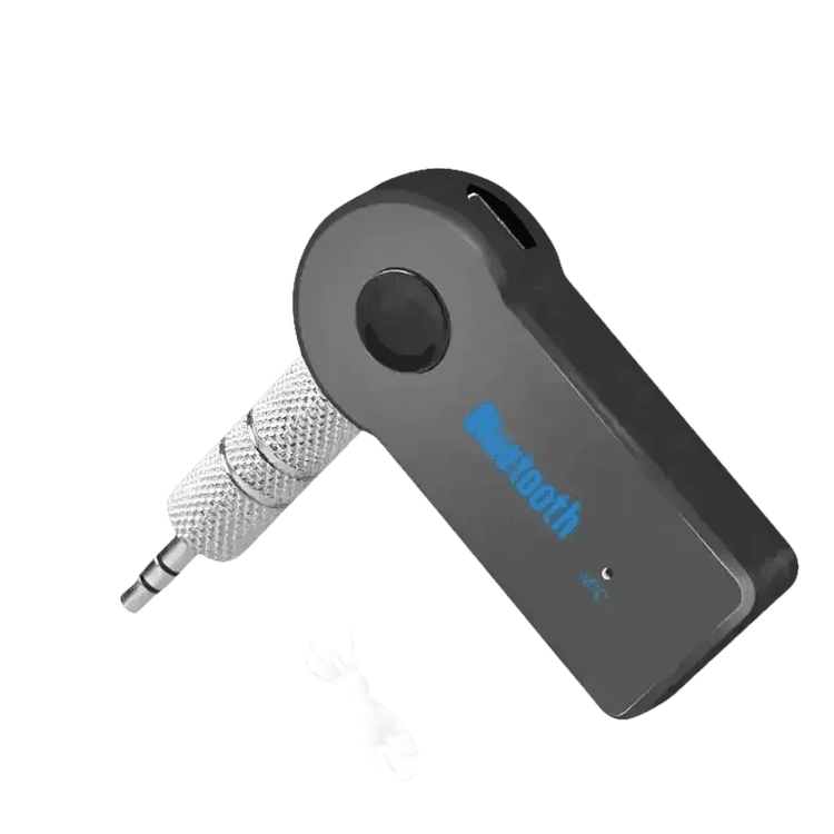 Black Bluetooth Receiver Aux A2DP Headphone Adapter - GiFTiFY