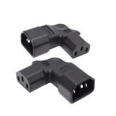 Black C13 C14 Power Angle Extension Cable - GiFTiFY