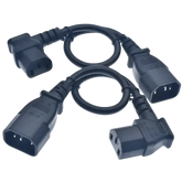 Black C13 C14 Power Angle Extension Cable - GiFTiFY