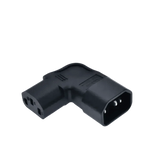 Black C13 C14 Power Angle Extension Cable - GiFTiFY