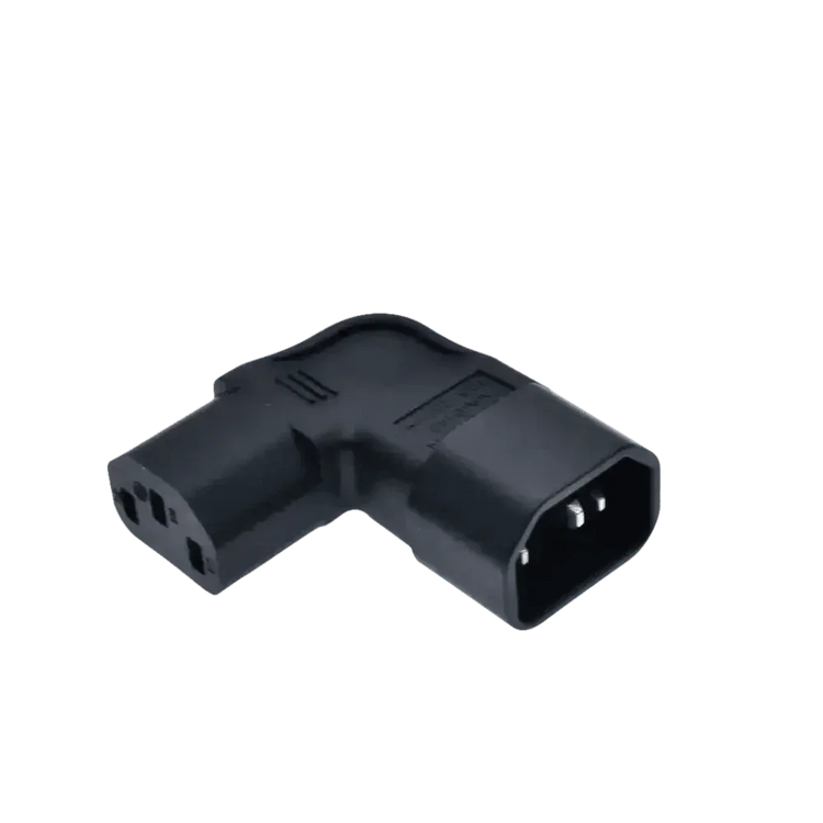 Black C13 C14 Power Angle Extension Cable - GiFTiFY