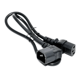 Black C13 C14 Power Angle Extension Cable - GiFTiFY