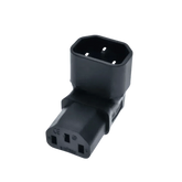 Black C13 C14 Power Angle Extension Cable - GiFTiFY