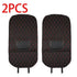 Black Car Seat Protector Pad with Red Stitching - GiFTiFY