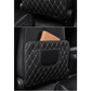 Black Car Seat Protector Pad with Red Stitching - GiFTiFY