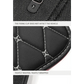 Black Car Seat Protector Pad with Red Stitching - GiFTiFY