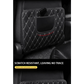 Black Car Seat Protector Pad with Red Stitching - GiFTiFY