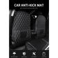 Black Car Seat Protector Pad with Red Stitching - GiFTiFY