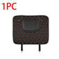 Black Car Seat Protector Pad with Red Stitching - GiFTiFY
