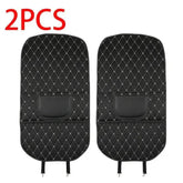 Black Car Seat Protector Pad with Red Stitching - GiFTiFY
