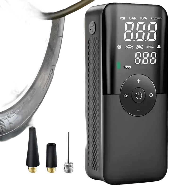 Kenor CXV Multifunction Power Black Digital Tire Inflator Digital Tire Inflator by Shop912656594 Store