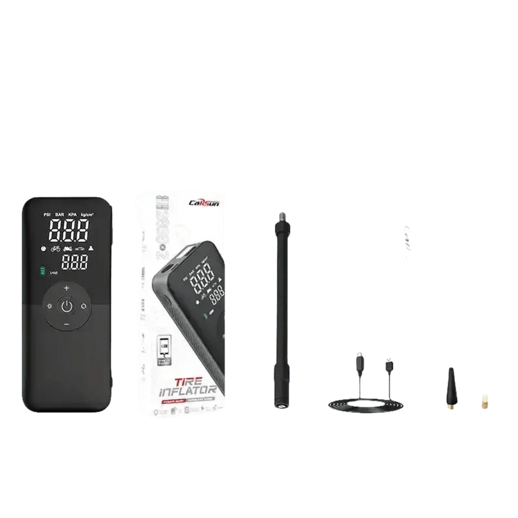 Kenor CXV Multifunction Power Black Digital Tire Inflator - GiFTiFY