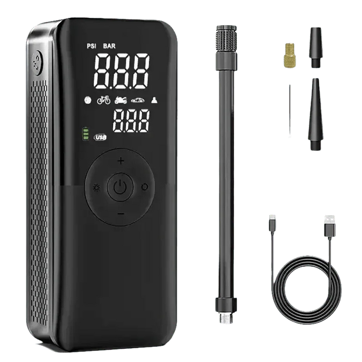 Kenor CXV Multifunction Power Black Digital Tire Inflator - GiFTiFY