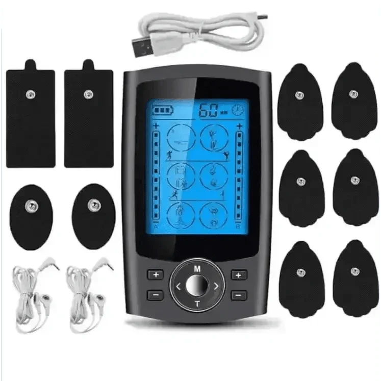 Black Electric EMS Acupuncture Body TENS Unit - GiFTiFY