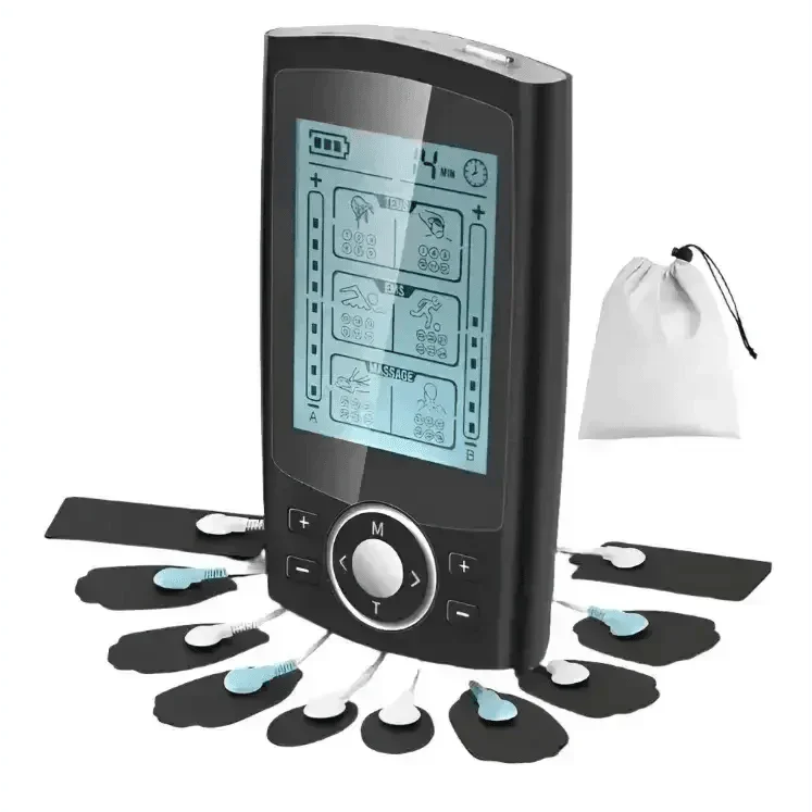 Black Electric EMS Acupuncture Body TENS Unit - GiFTiFY