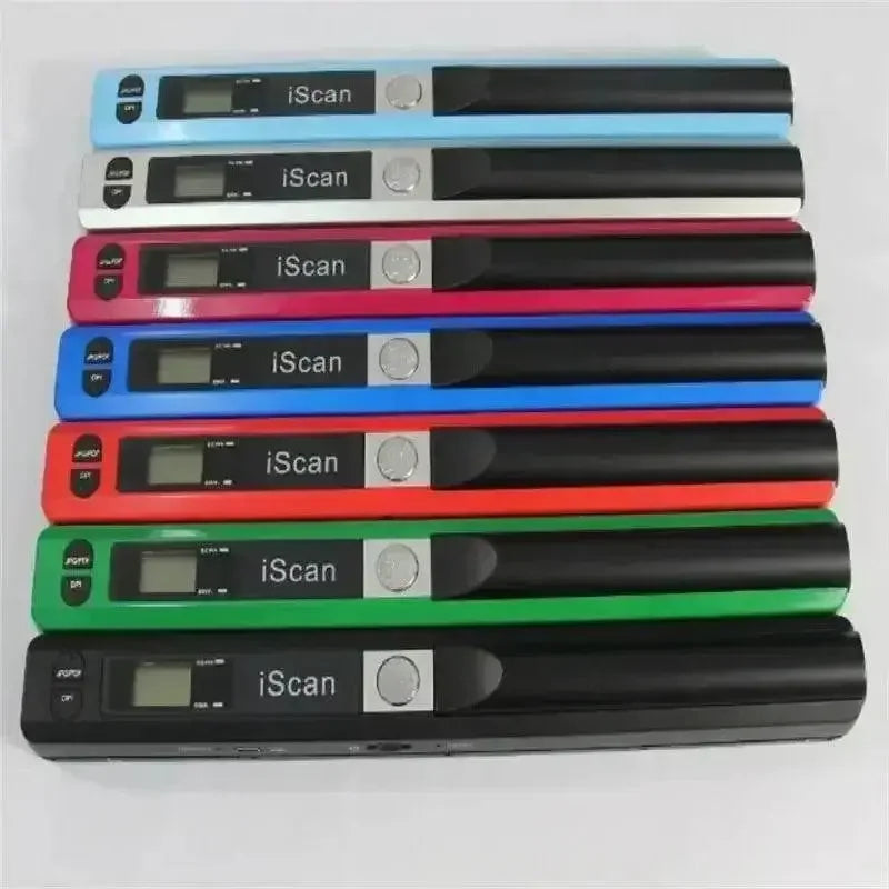 Black HD Portable Handheld A4 Scanner Imagine Effortlessly - GiFTiFY