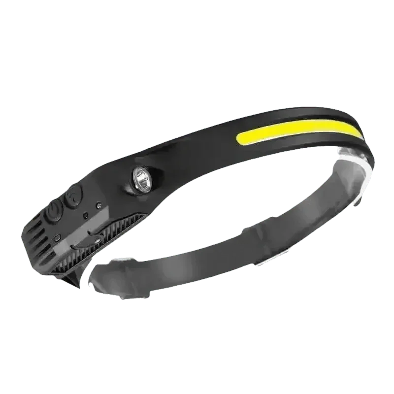 Black Induction Headlamp Cob Led Sensor W689-2 - GiFTiFY