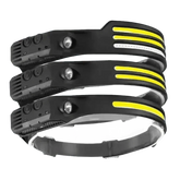 Black Induction Headlamp Cob Led Sensor W689-2 - GiFTiFY