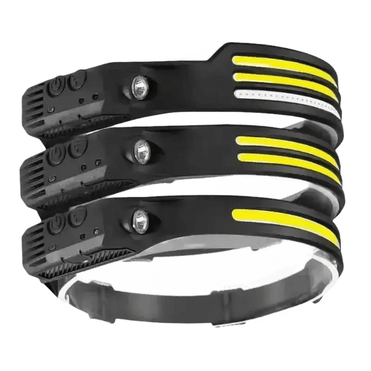 Black Induction Headlamp Cob Led Sensor W689-2 - GiFTiFY
