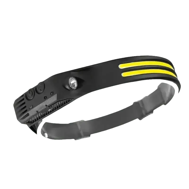 Black Induction Headlamp Cob Led Sensor W689 - 2 - GiFiFY