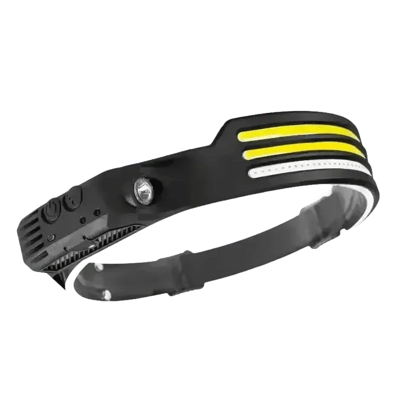 Black Induction Headlamp Cob Led Sensor W689-2 - GiFTiFY