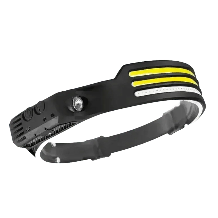Black Induction Headlamp Cob Led Sensor W689-2 - GiFTiFY
