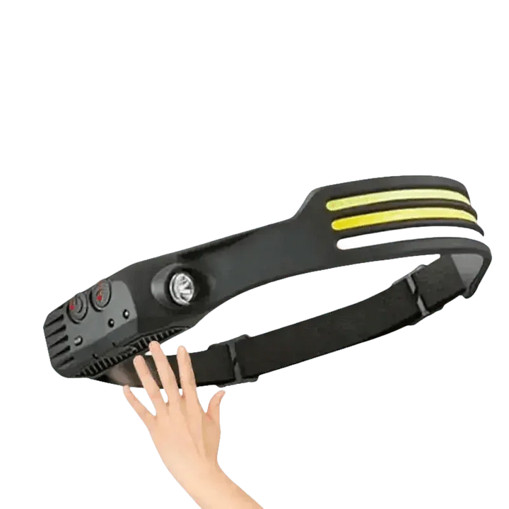 Black Induction Headlamp Cob Led Sensor W689-2 - GiFTiFY