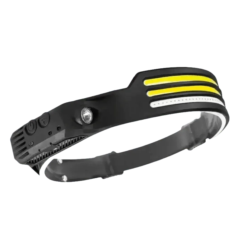 Black Induction Headlamp Cob Led Sensor W689-2 - GiFTiFY