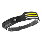 Black Induction Headlamp Cob Led Sensor W689-2 - GiFTiFY