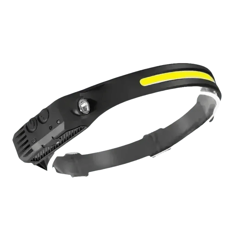 Black Induction Headlamp Cob Led Sensor W689-2 - GiFTiFY
