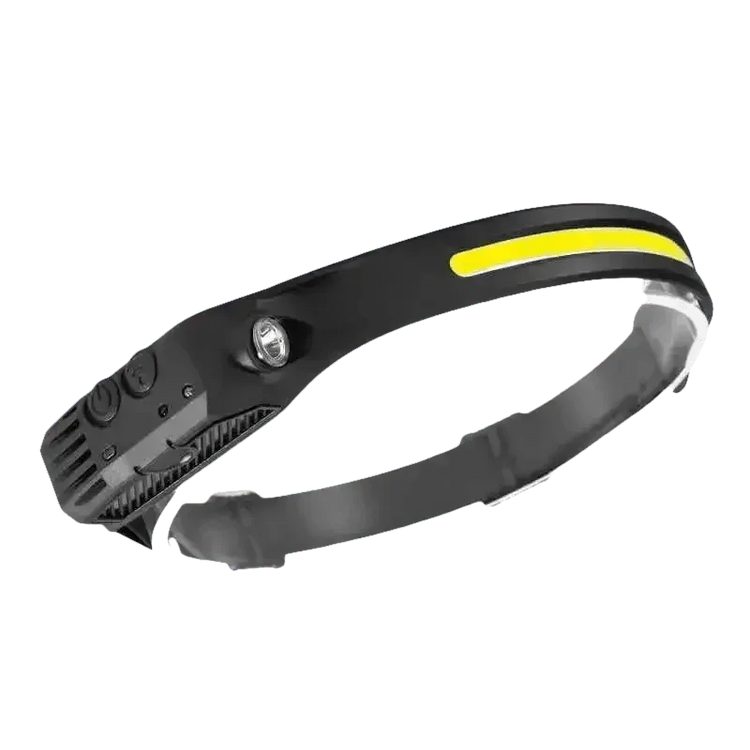 Black Induction Headlamp Cob Led Sensor W689-2 - GiFTiFY