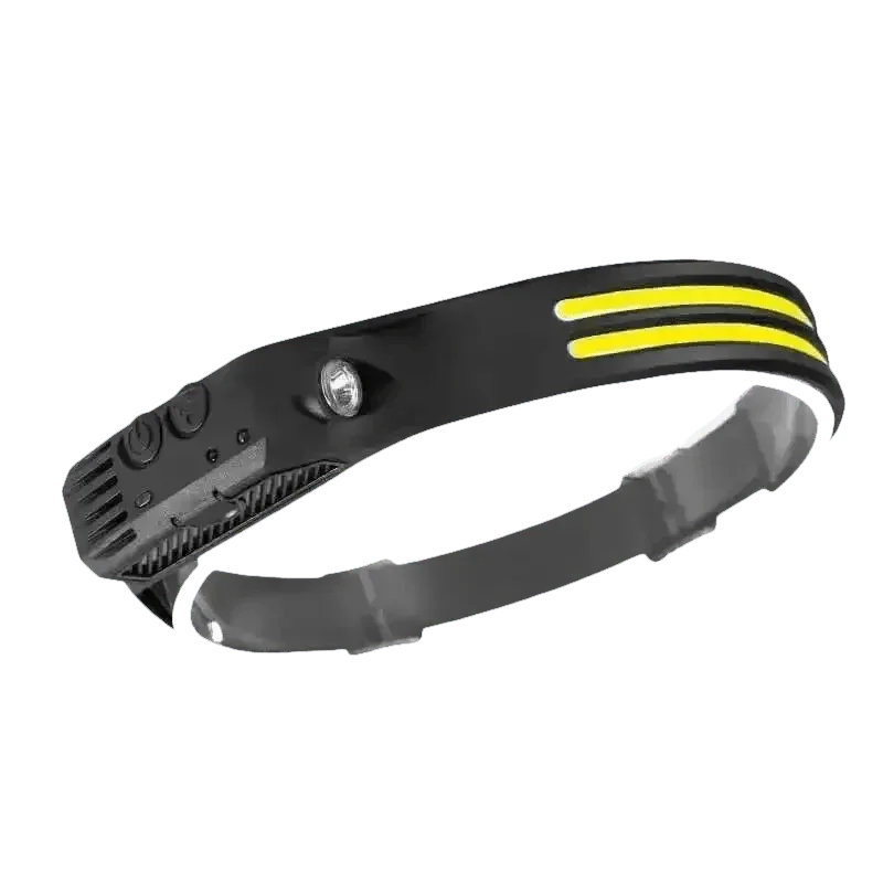 Black Induction Headlamp Cob Led Sensor W689-2 - GiFTiFY