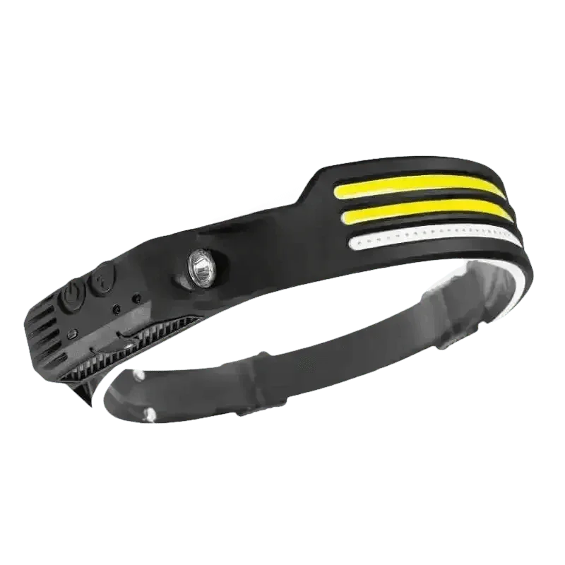 Black Induction Headlamp Cob Led Sensor W689-2 - GiFTiFY