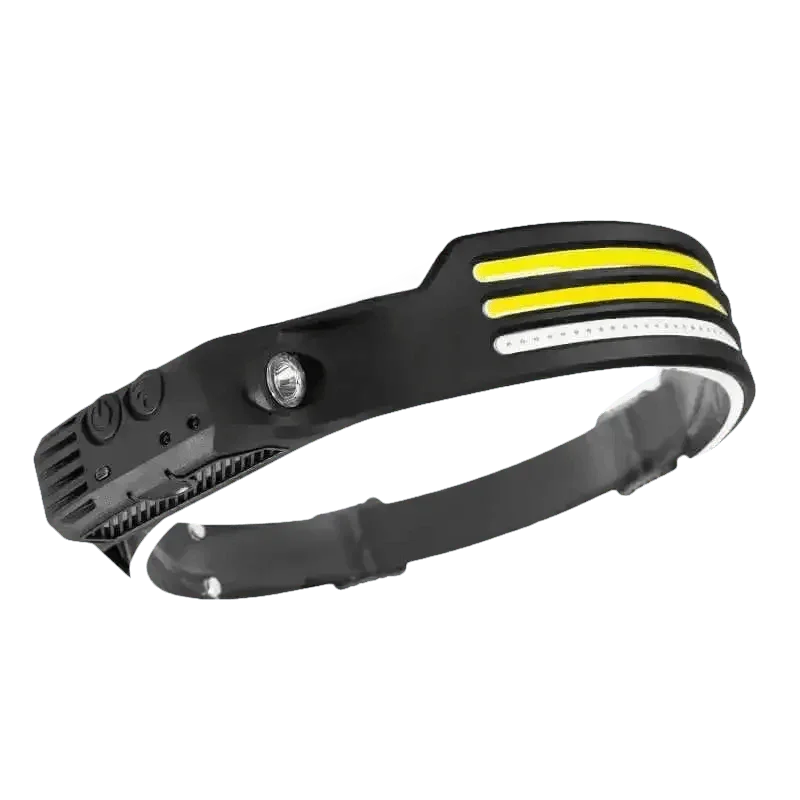 Black Induction Headlamp Cob Led Sensor W689-2 - GiFTiFY